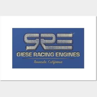 Giese Racing Engines 1977 Posters and Art